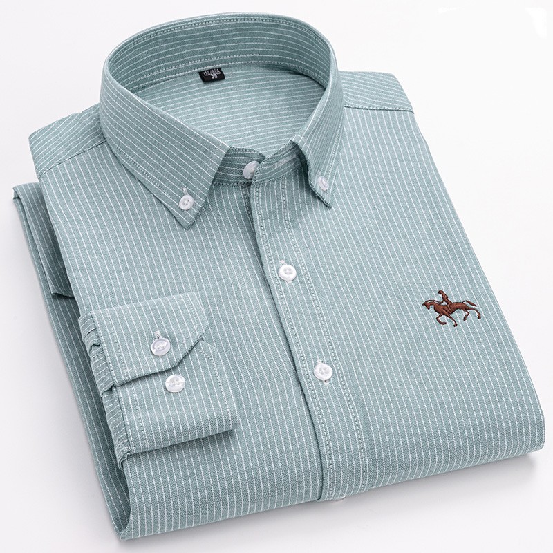 Oxford Cotton Casual Shirt Business - Quality 100% Cotton Oxford Shirt For