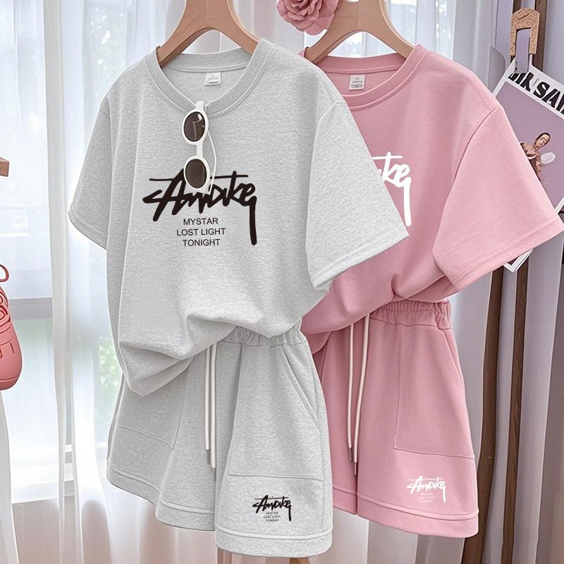Shirts - New Women's Plus-size Set Adult Short-sleeve