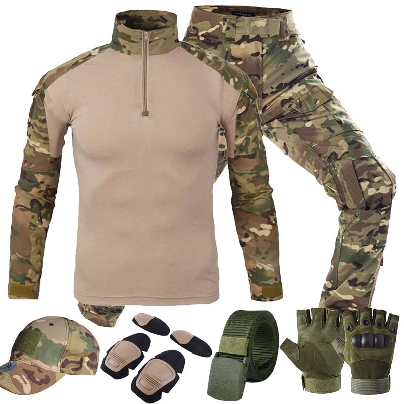 MC Outdoor Tactical Suits Mult - Tactical Military Shirt Cargo review and price