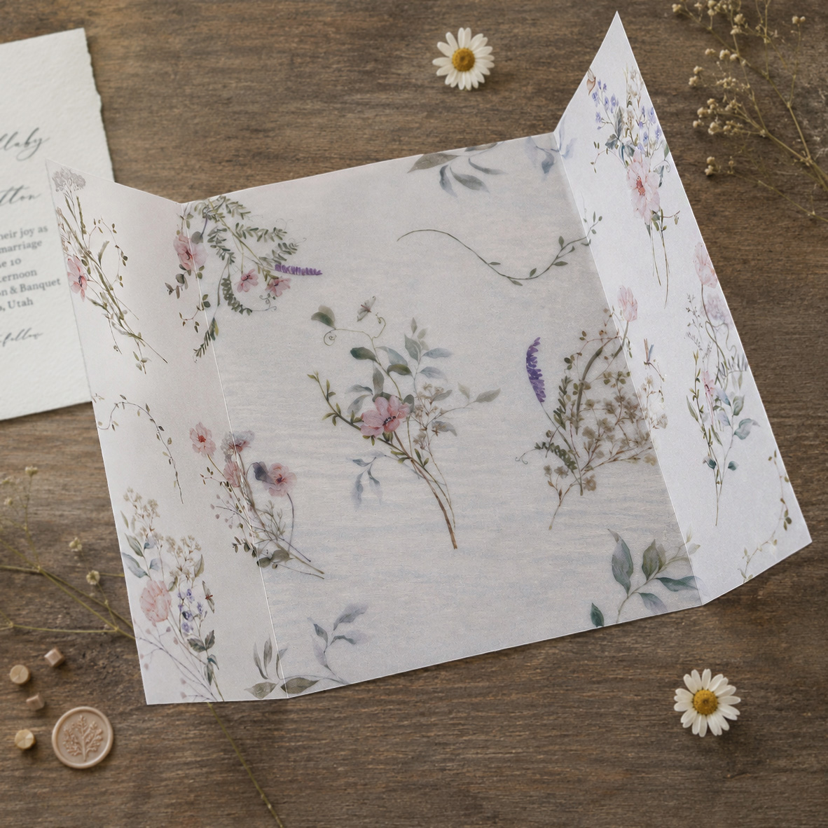 20/50pcs Vellum Wrap with Wate - Jackets review and price