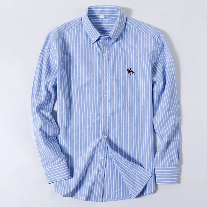 New 100% Cotton Oxford Shirt F - Oxford Cotton Casual Shirt Business review and price