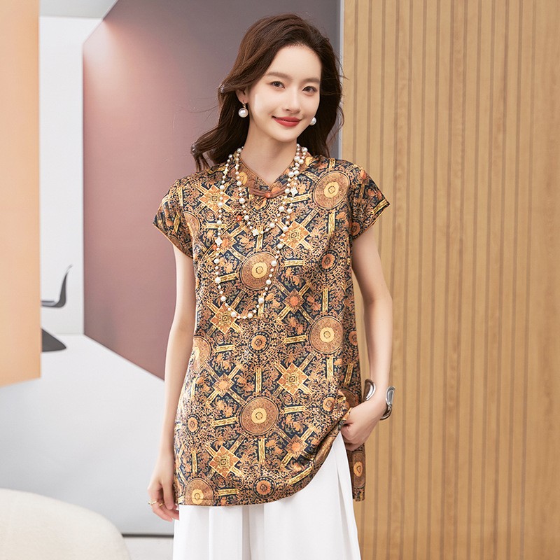 Women's Blouse Short Sleeve Ro - Shirts review and price