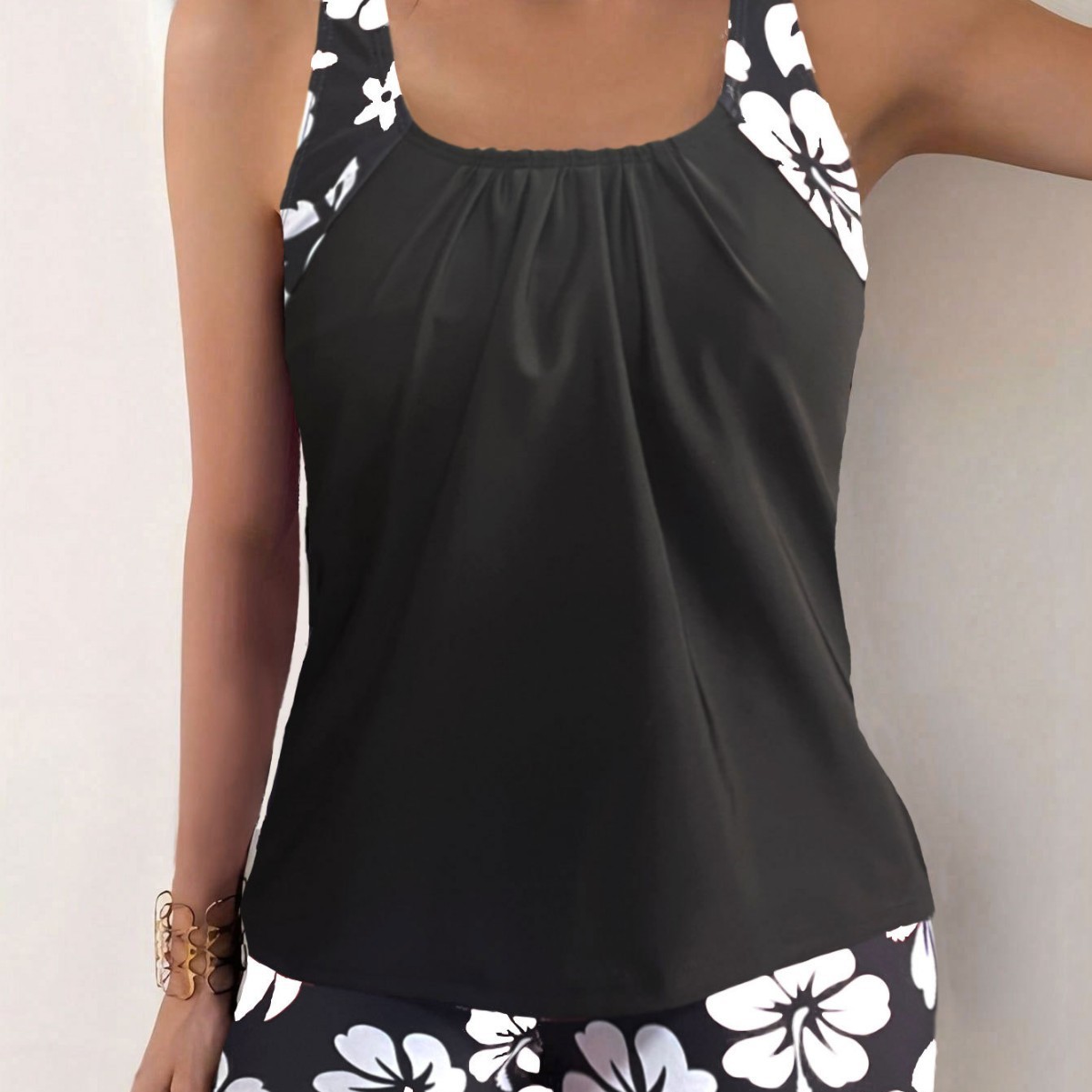 Woman Tankini With Shorts Swim - Shorts review and price