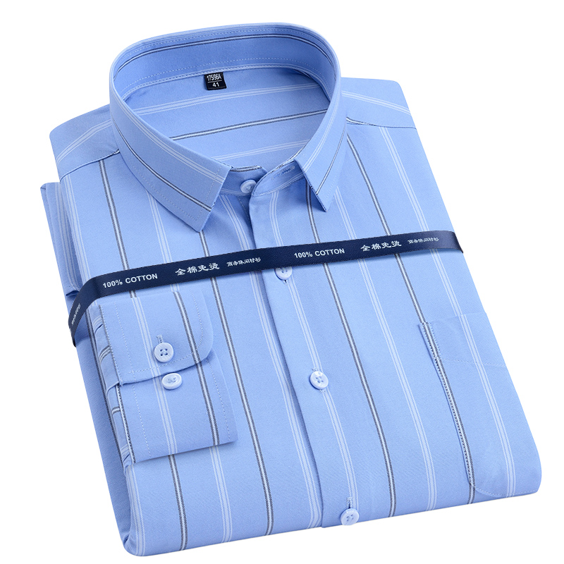 Oversize 11XL 10XL 9XL  Qualit - Oxford Cotton Casual Shirt Business review and price