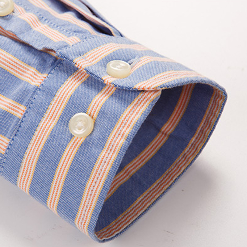 New 100% Cotton Smart Casual L - Oxford Cotton Casual Shirt Business review and price