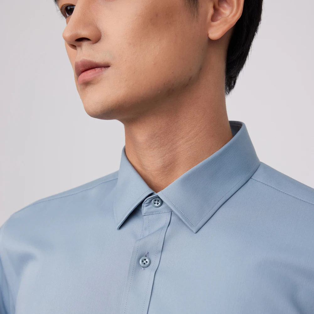 Men's Business Non-Iron Shirt  - Breathable Bamboo Fiber Shirt Non Iron review and price