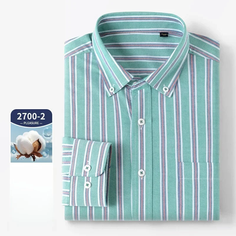 High Quality Long sleeve Shirt - Oxford Cotton Casual Shirt Business review and price