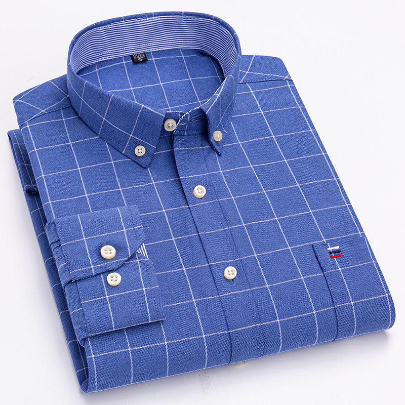 100% Pure Cotton Oxford Men St - Oxford Cotton Casual Shirt Business review and price