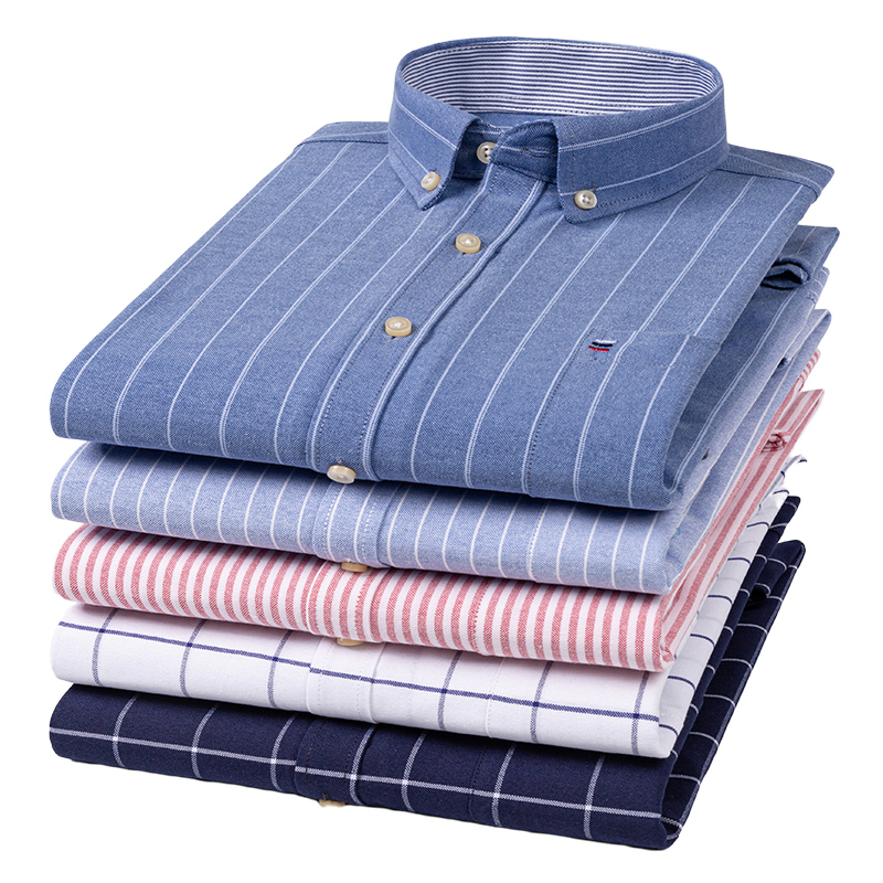 100% Pure Cotton Oxford Men St - Oxford Cotton Casual Shirt Business review and price