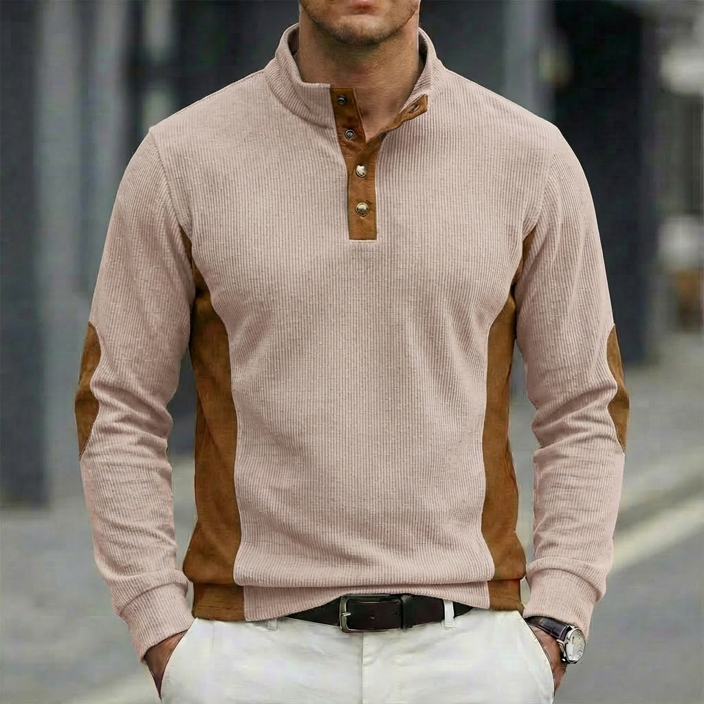 Hot selling New Casual Corduro - Corduroy Button Up Shirt Men review and price