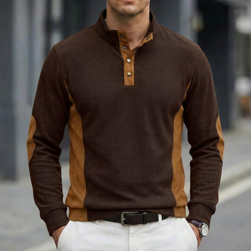 Hot selling New Casual Corduro - Corduroy Button Up Shirt Men review and price