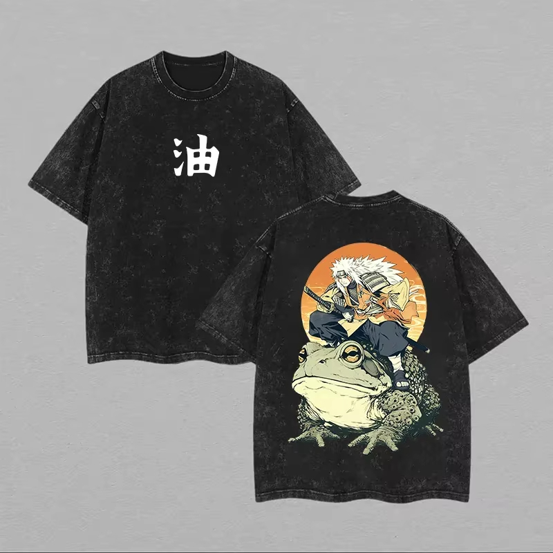 2026 Jiraiya T Shirt Naruto To - Acid Wash Vintage Graphic T Shirt review and price