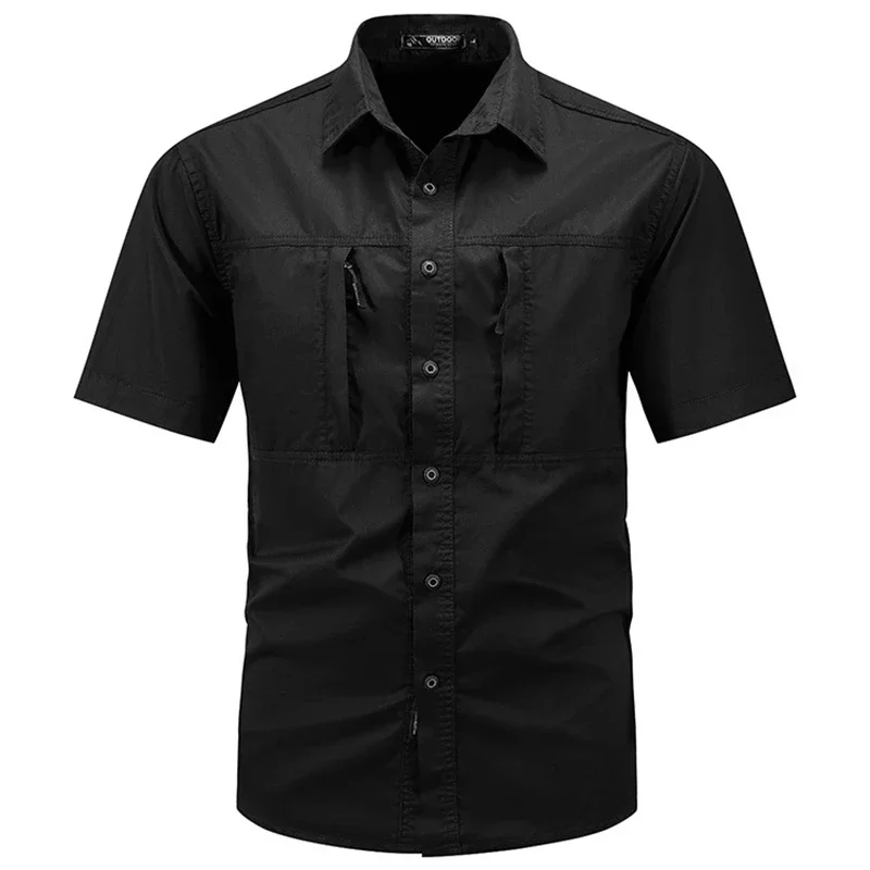 Men's Tactical Short-sleeved S - Tactical Military Shirt Cargo review and price