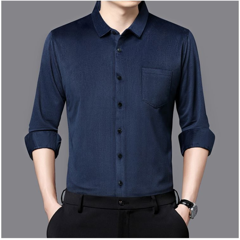 Corduroy Men's Long Sleeve Shi - Corduroy Button Up Shirt Men review and price