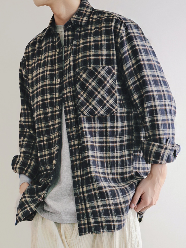 ‌Japanese Vintage Heavyweight  - Flannel Plaid Shirt Heavy Weight review and price