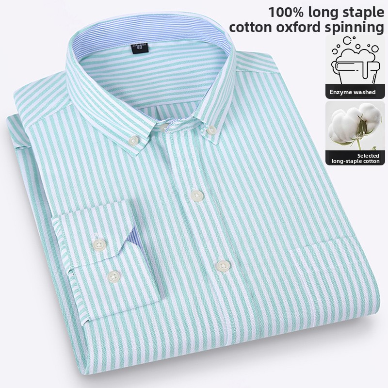 Pure Cotton High Quality Busin - Oxford Cotton Casual Shirt Business review and price