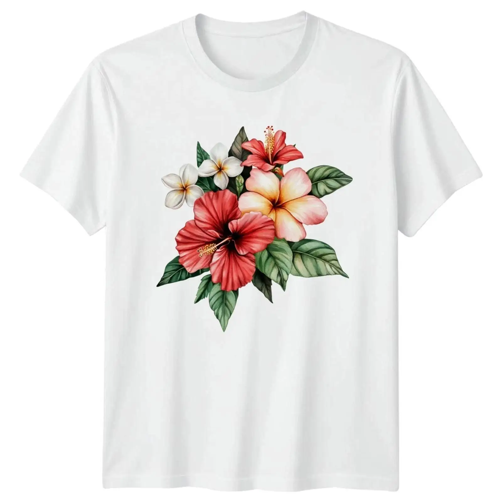 Tropical Flowers Nature Hawaii - Vintage Hawaiian Floral Shirt review and price
