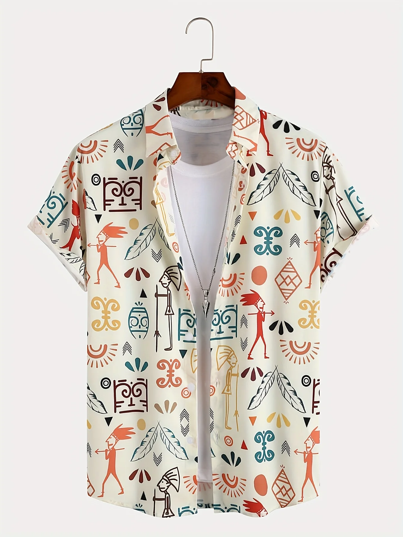 Breathable Thin Fabric Multi S - Vintage Hawaiian Floral Shirt review and price
