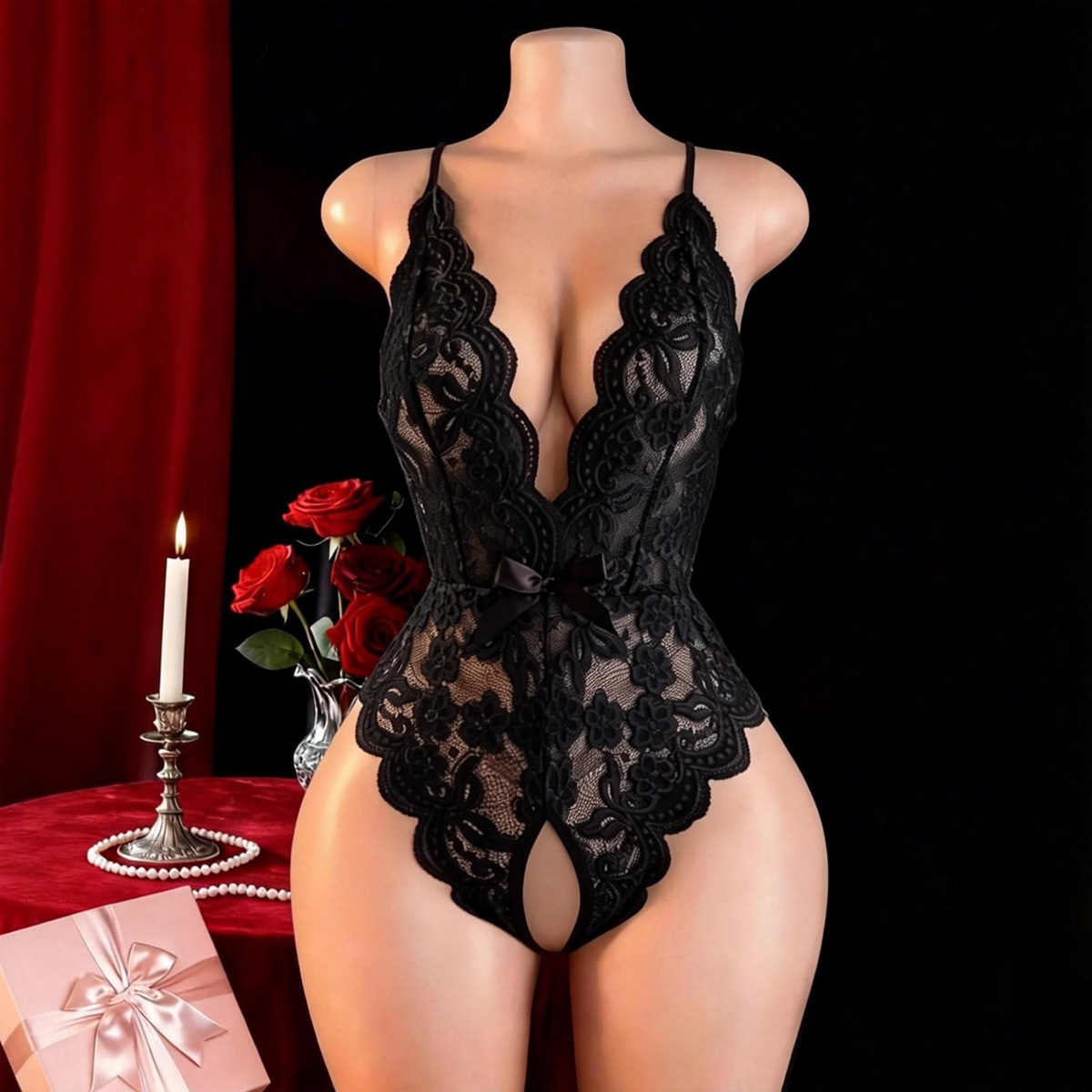 Hot Crotchless Sexy Lingerie F - Underwear review and price