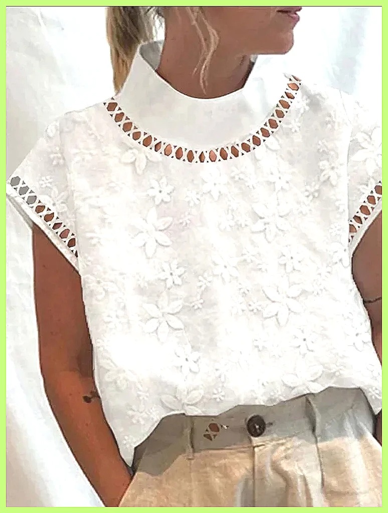 Women's Cotton Linen Pullover  - Shirts review and price