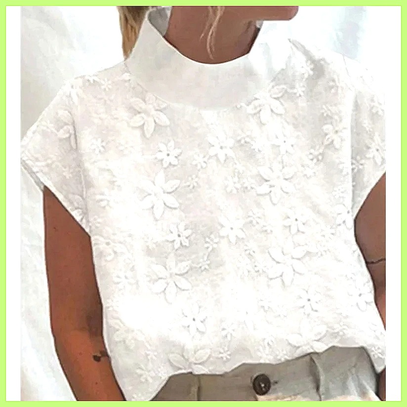 Women's Cotton Linen Pullover  - Shirts review and price