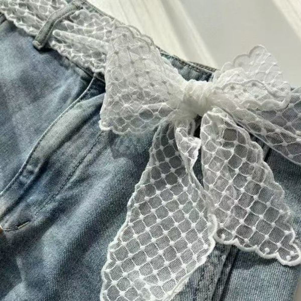 Sweet White Lace Belt for Wome - Jeans review and price