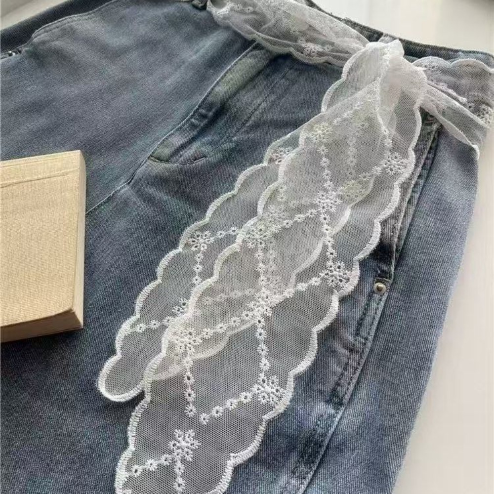 Sweet White Lace Belt for Wome - Jeans review and price