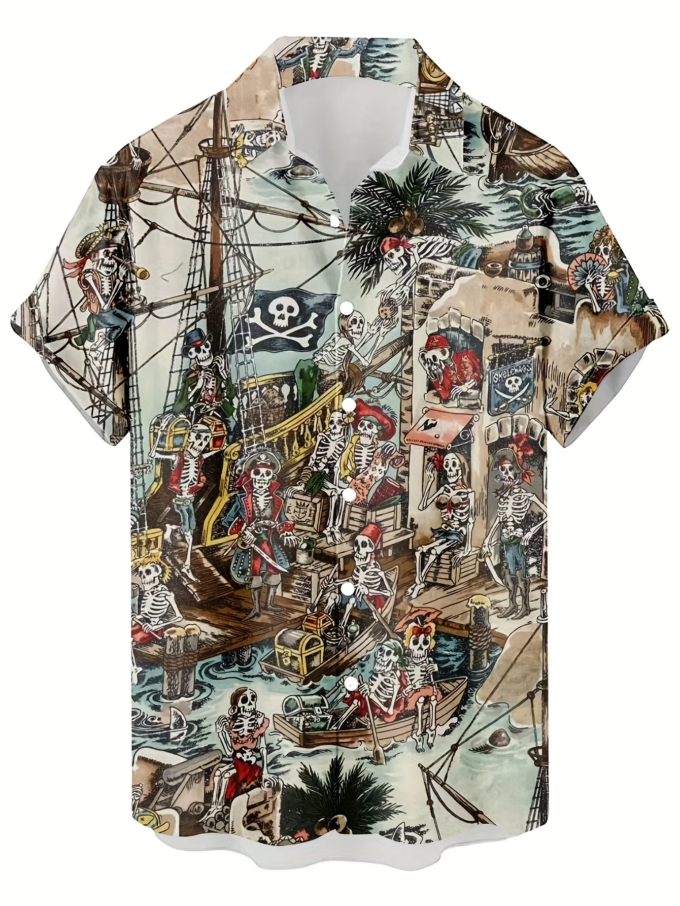 Men Vintage Classic Car Palm T - Vintage Hawaiian Floral Shirt review and price