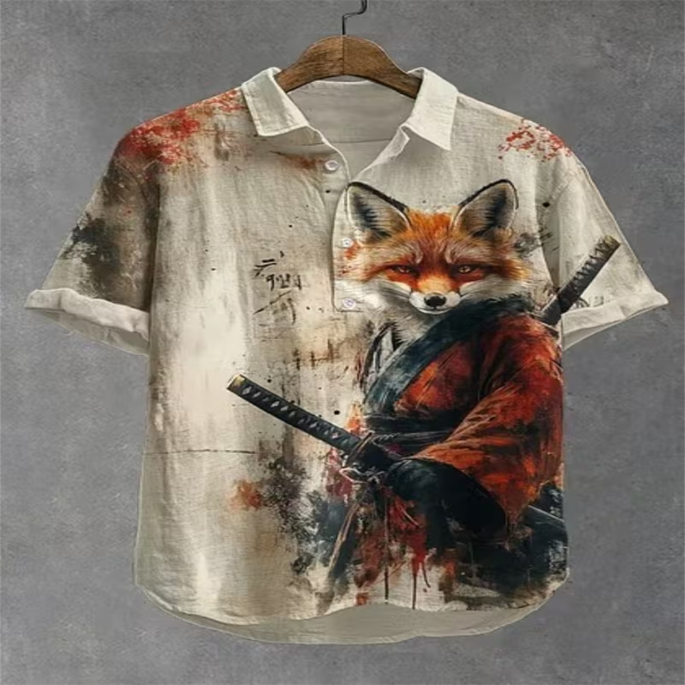 Men's Short Sleeve Polo Shirt  - Vintage Hawaiian Floral Shirt review and price