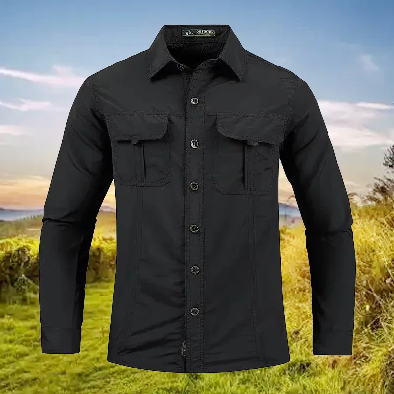 5XL Men Lightweight Quick-Dryi - Tactical Military Shirt Cargo review and price