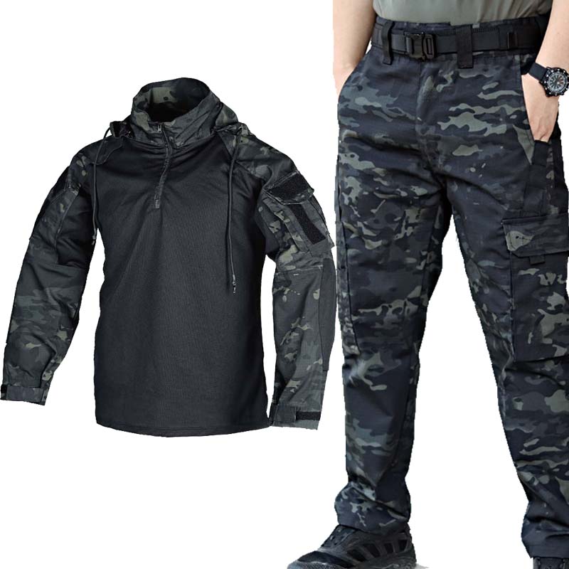 Men's CP Camo Tactical Combat  - Tactical Military Shirt Cargo review and price