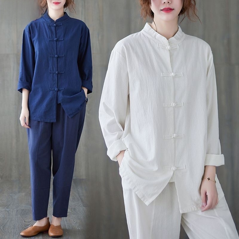Loose Cotton Linen Shirt Long  - Mens Linen Shirt Long Sleeve review and price