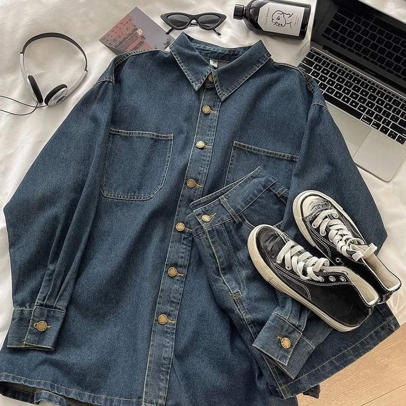 Y2K Denim Skirt Set: Vintage J - Jackets review and price