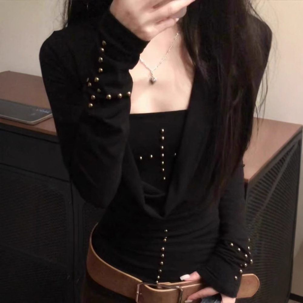 Y2k Dark Girl Cross Long Sleev - T-Shirts review and price