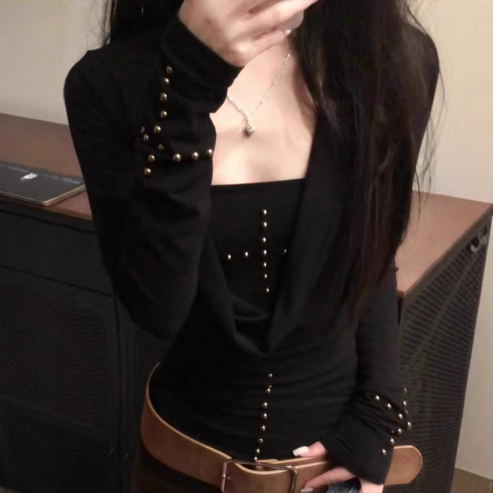 Y2k Dark Girl Cross Long Sleev - T-Shirts review and price