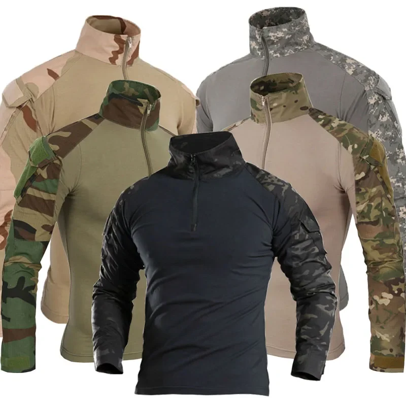 Combat Shirts Camo Cargo Sport - Tactical Military Shirt Cargo review and price