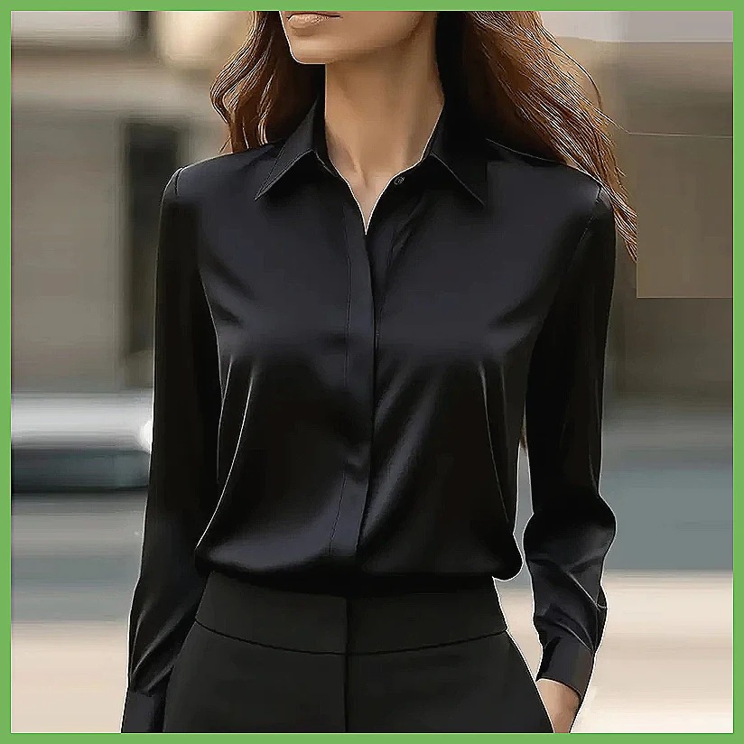 New Women's Office Blouse Long - Shirts review and price