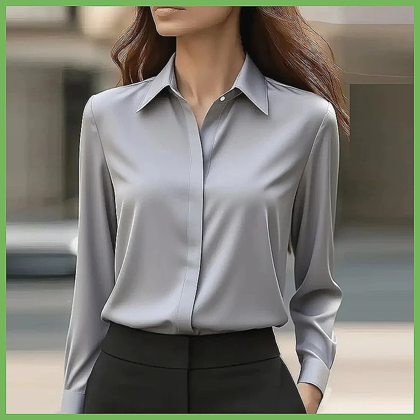 New Women's Office Blouse Long - Shirts review and price
