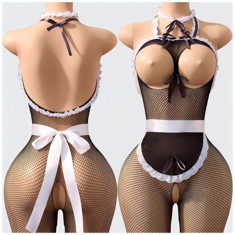 Porn Sexy Lingerie Set Fishnet - Underwear review and price
