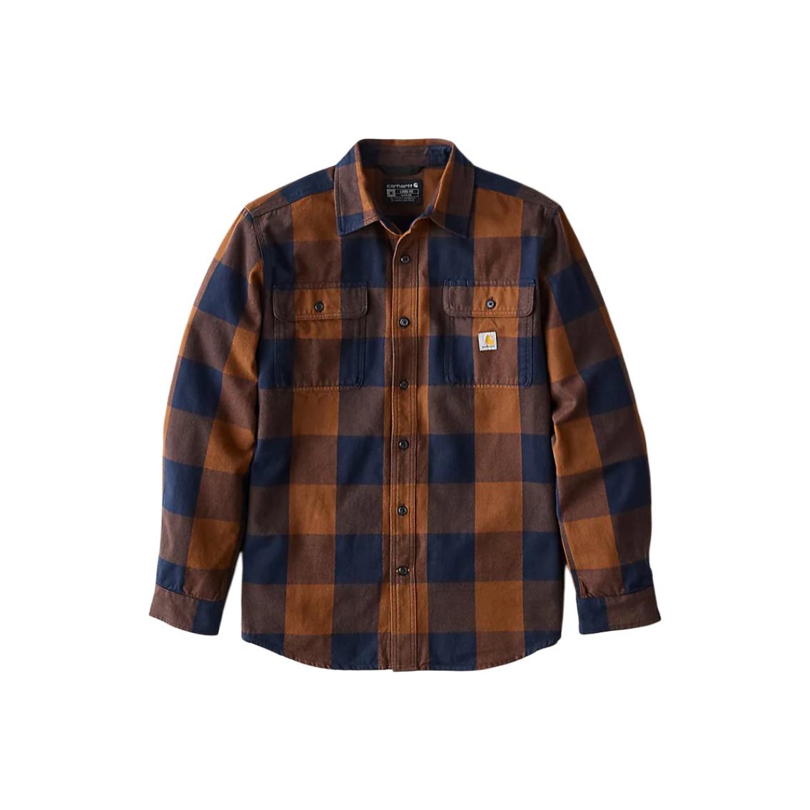 Carhartt FW25 107013 Loose Fit - Flannel Plaid Shirt Heavy Weight review and price