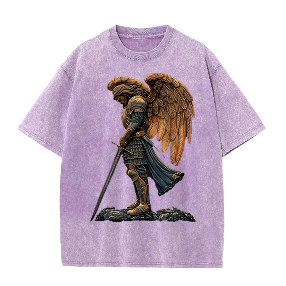 2026 Vintage Armored Angel War - Acid Wash Vintage Graphic T Shirt review and price