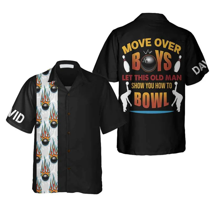 Classic Retro Bowling Ball Pri - Short Sleeve Bowling Shirt Retro review and price
