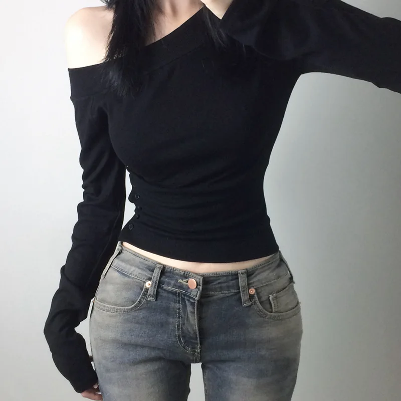 Y2K Vintage Pleated Button T-S - T-Shirts review and price