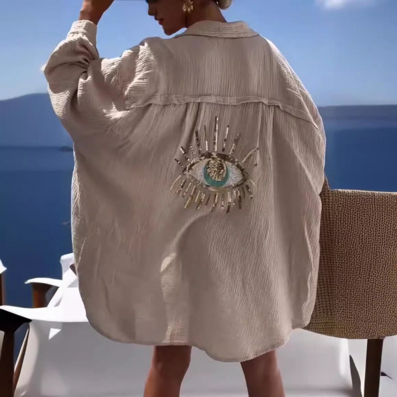 Spring Summer European Women C - Mens Linen Shirt Long Sleeve review and price