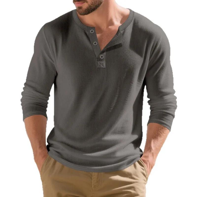 Men's T Shirt Spring Button Lo - Corduroy Button Up Shirt Men review and price