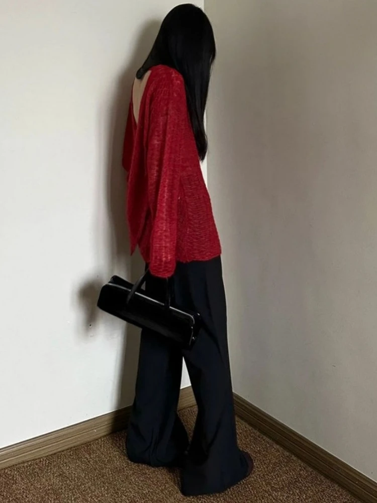 Y2K See-Through Knitted Women' - Shirts review and price