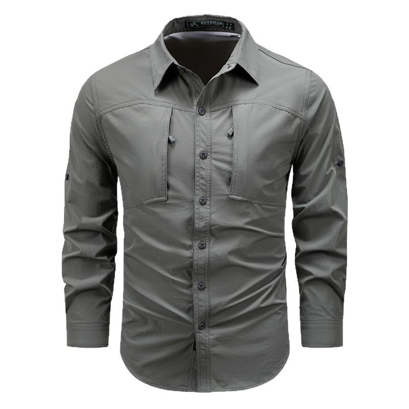 Spring Autumn Men's Long Sleev - Tactical Military Shirt Cargo review and price
