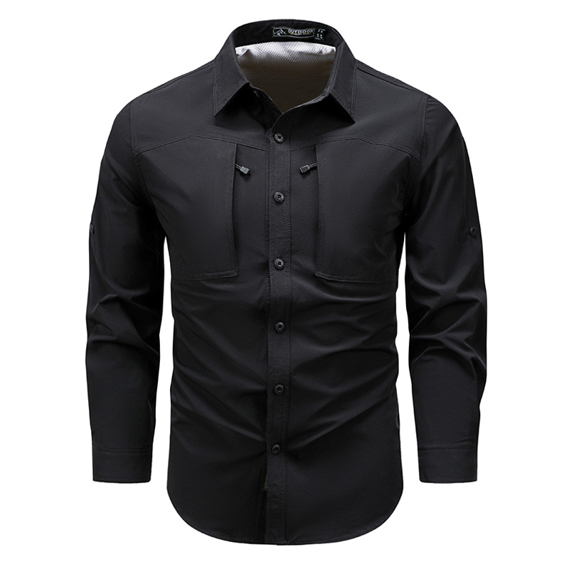 Spring Autumn Men's Long Sleev - Tactical Military Shirt Cargo review and price